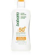 Babaria Sun Sensitive lapte de curățat pentru piele sensibilă SPF 50+ 200 ml