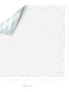 Baboo AirComfort Disposable Absorbing Changing Pads suport pentru schimbat scutecele de unică folosință 60x60 cm 20 buc