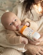 Baboo Anti-colic Feeding Bottle biberon anticolici Blue Haze 3 m+ 1 buc