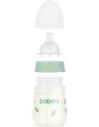 Baboo Anti-colic Feeding Bottle biberon anticolici pentru nou-nascuti si copii Peachy Keen 0 m+ 1 buc