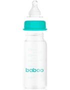 Baboo Anti-Colic Glass Bottle biberon anticolici din sticlă 0m+ 120 ml