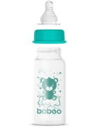 Baboo Anti-colic Glass Feeding Bottle Narrow Neck biberon de sticlă 0m+ 1 buc