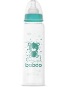 Baboo Anti-colic Glass Feeding Bottle Narrow Neck biberon de sticlă 3m+ 1 buc