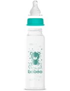 Baboo Anti-colic Glass Feeding Bottle Narrow Neck biberon de sticlă 3m+ 1 buc