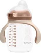 Baboo Cup with Silicone Spout ceasca cu mânere Au Naturale 6m+ 1 buc