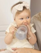 Baboo Cup with Silicone Spout ceasca cu mânere Au Naturale 6m+ 1 buc