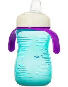 Baboo Cup with Silicone Spout ceasca cu suzetă din silicon Mint 6m+ 260 ml
