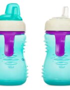 Baboo Cup with Silicone Spout ceasca cu suzetă din silicon Mint 6m+ 260 ml