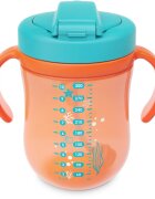 Baboo Cup with Silicone Straw and Gravity Ball ceasca cu pai Sea Life 9m+ 1 buc