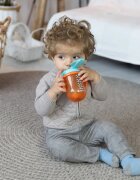 Baboo Cup with Silicone Straw and Gravity Ball ceasca cu pai Sea Life 9m+ 1 buc