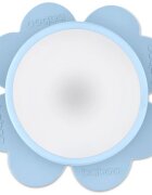 Baboo Silicone Bowl bol din silicon cu ventuză Blue Haze 6m+ 1 buc