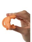 Baboo Silicone Teether jucărie pentru dentiție Crab 4m+ 1 buc