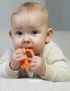 Baboo Silicone Teether jucărie pentru dentiție Crab 4m+ 1 buc