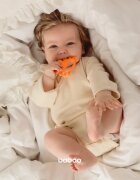 Baboo Silicone Teether jucărie pentru dentiție Crab 4m+ 1 buc