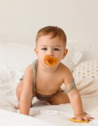 Baboo Soothers Round Latex suzetă 0m+ 1 buc