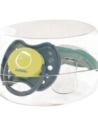 Baboo Soothers Silicone Orthodontic with Case suzetă Lagoon Fiesta 6-12 m 2 buc
