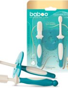 Baboo Toothbrush Set set pentru îngrijirea dentară pentru bebeluși 6-12 m 2 buc