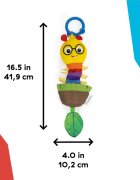 Baby Einstein Cal-a-Puller™ jucarie cu zornăitoare 0m+ 1 buc