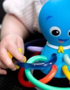 Baby Einstein Opus's Shake & Soothe Teether Toy & Rattle jucărie pentru dentiție cu zornăitoare 0 m+ 1 buc