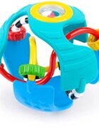 Baby Einstein Rattle & Sense™ minge senzorială pentru dentiție 3m+ 1 buc