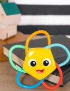 Baby Einstein Soothing Star Teether & Rattle Toy jucărie pentru dentiție cu zornăitoare 0 m+ 1 buc