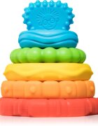 Baby Einstein Stack & Teethe™ jucărie pentru dentiție 2 in 1 0 m+ 1 buc