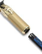 BaByliss PRO Fxone Skeleton FX799MBE cortapelos profesionale pentru conturarea precisă a bărbii Gold 1 buc