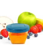 Babymoov Bowls Multicolor castron cu capac Color 6x180 ml