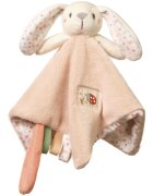 BabyOno Have Fun Baby Bunny jucărie de adormit cu zornăitoare 1 buc