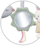 BabyOno Have Fun Nature jucărie suspendabilă contrastantă 0m+ 1 buc