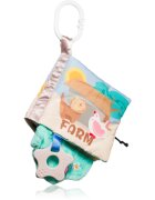 BabyOno Have Fun Sensory Book carte educativă contrastantă pentru dentiție Farm 1 buc