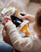BabyOno Mouse carte educativă contrastantă 0m+ 1 buc