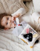 BabyOno Mouse carte educativă contrastantă 0m+ 1 buc