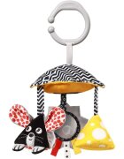 BabyOno Mouse jucărie suspendabilă contrastantă 0m+ 1 buc