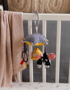 BabyOno Mouse jucărie suspendabilă contrastantă 0m+ 1 buc