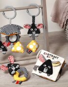BabyOno Mouse jucărie suspendabilă contrastantă 0m+ 1 buc
