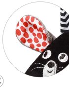 BabyOno Mouse jucărie suspendabilă contrastantă 0m+ 1 buc
