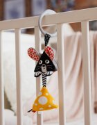 BabyOno Mouse jucărie zornăitoare 0m+ 1 buc