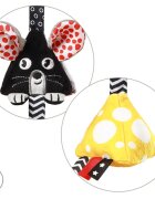 BabyOno Mouse jucărie zornăitoare 0m+ 1 buc