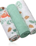 BabyOno Super Soft Mint scutece textile 70x70 cm Mint 3 buc
