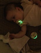 BabyOno Take Care Symmetrical Silicone Soothers suzetă Day & Night 0-6m 2 buc