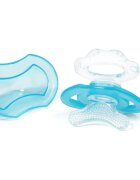 BabyOno Teether jucărie pentru dentiție 3m+ Blue 1 buc