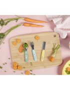 Badabulle Cutlery tacâmuri pentru copii 12 m+ 3 buc