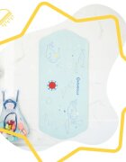 Badabulle Extra Large Bath Mat suport antialunecare cu senzor de căldură 91x40 cm