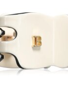 Balmain Hair Couture Small White/Black agrafă de păr 1 buc