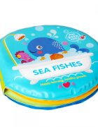 Bam-Bam Bath Book carte pentru apă 6m+ Sea Fishes 1 buc