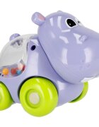 Bam-Bam Rattle jucărie zornăitoare 6m+ Cartoon Slide Car 1 buc
