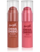 Barry M Chisel Cheeks blush cremos stick duo balení 2x5 g