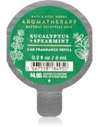 Bath & Body Works Eucalyptus Spearmint parfum pentru masina rezervă 6 ml