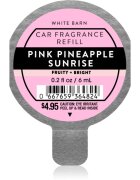 Bath & Body Works Pink Pineapple parfum pentru masina rezervă 6 ml